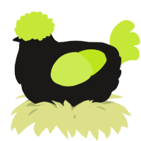 A sable and lime chicken