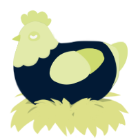 A tumblr and lemon chicken with a head pattern