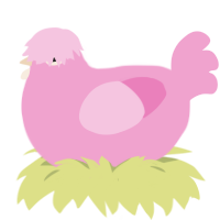 Flamingo, a pink chicken